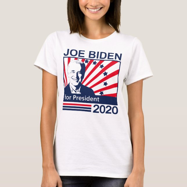 T-shirt Joe Biden pour le bleu de l'élection (Devant)