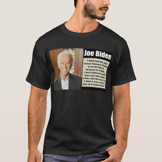 T-shirt Joe Biden sur Clarence Thomas (Devant)