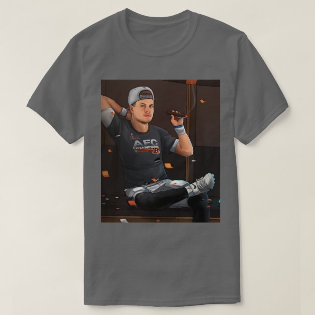 T-shirt Joe burrow bengals 18 (Design devant)