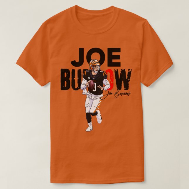 T-shirt joe burrow bengals art 16 (Design devant)