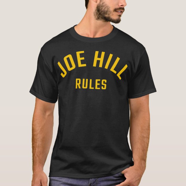 T-shirt Joe Hill Rules - Équipe Monster (Devant)