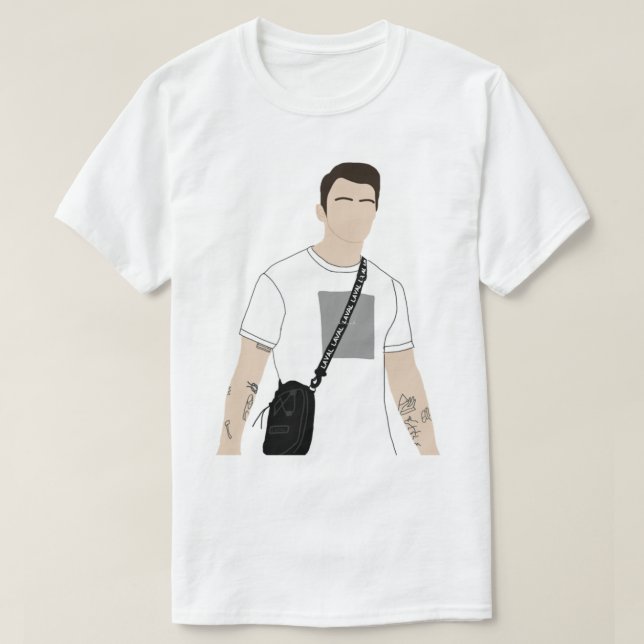 T-SHIRT JOE JONAS X LAVAL (Design devant)