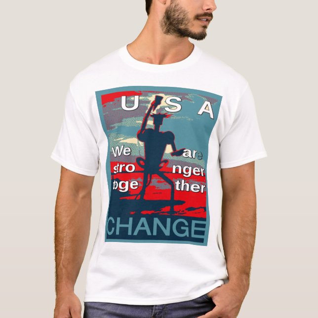 T-shirt Joe Still Stronger Together dernière campagne 2020 (Devant)