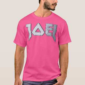 T-shirt Joel en métal lourd