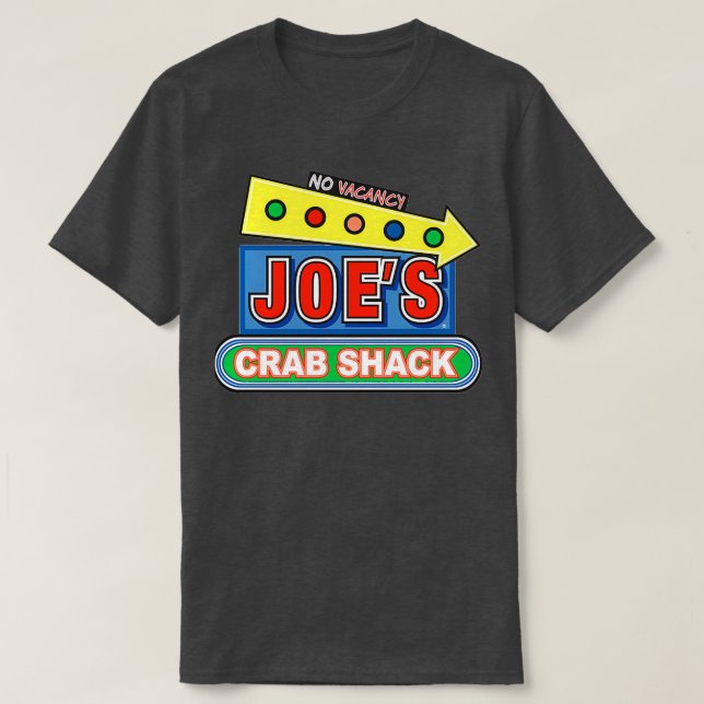 T-shirt Joex27s Crab Shack 2 (Design devant)