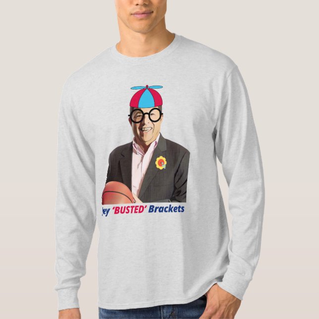 T-shirt Joey Busted Brackets à manches longues (Devant)