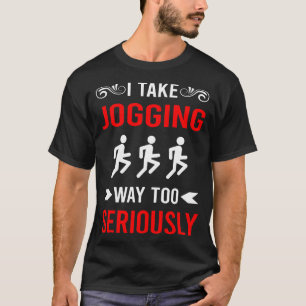 T-shirt Joggeur de jogging sérieusement