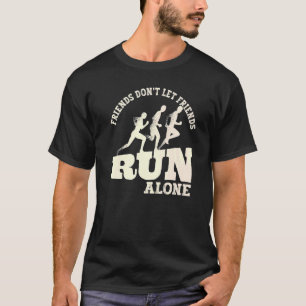 T-shirt Jogging Runner Run Matching Running Friends Premiu