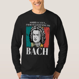 T-shirt Johann Sebastian Bach Compositeur Pour Classica