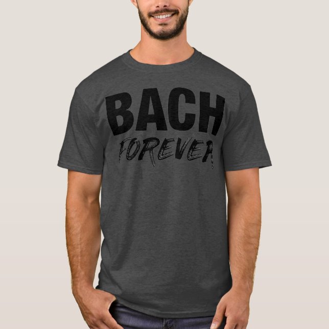 T-shirt Johann Sebastian Bach German composer Music (Devant)
