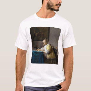 T-shirt Johannes Vermeer - Une dame écrit une lettre
