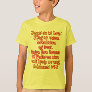 T-shirt John 14:6 Norvégien