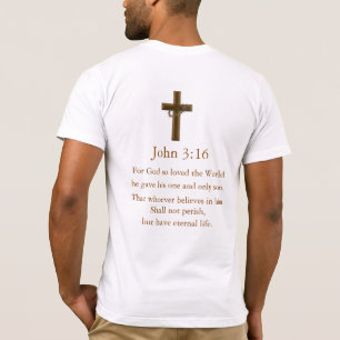 T-shirt John 3:16