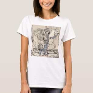 T-shirt John Bauer - Il mena le Cheval à la brique