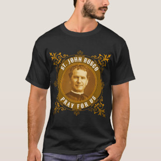 T-shirt John Bosco Italien Saint Salésien Don catholique