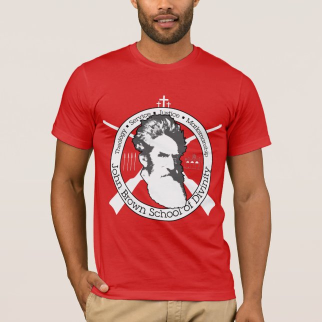 T-shirt John Brown : Héros américain, juste martyr (Devant)