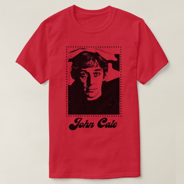 T-shirt John Cale (Design devant)
