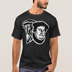 T-shirt John Calvin et Martin Luther Théologie réformée