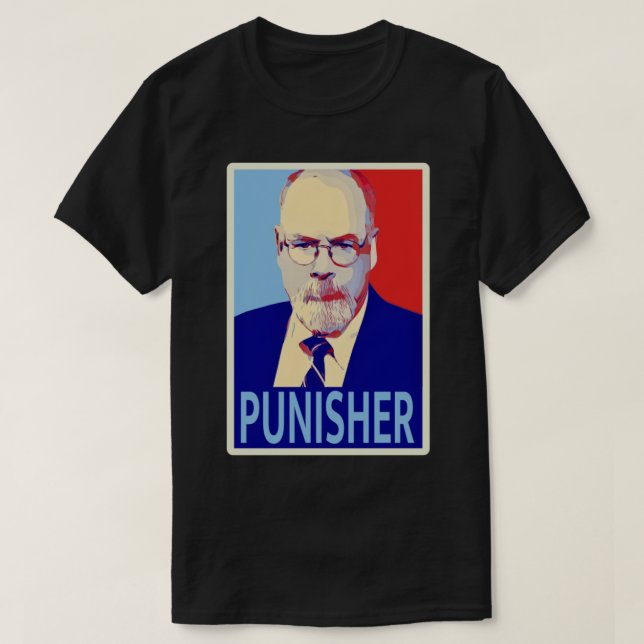 T-shirt John Durham Punisher im Shepard Fairey Style Cla (Design devant)