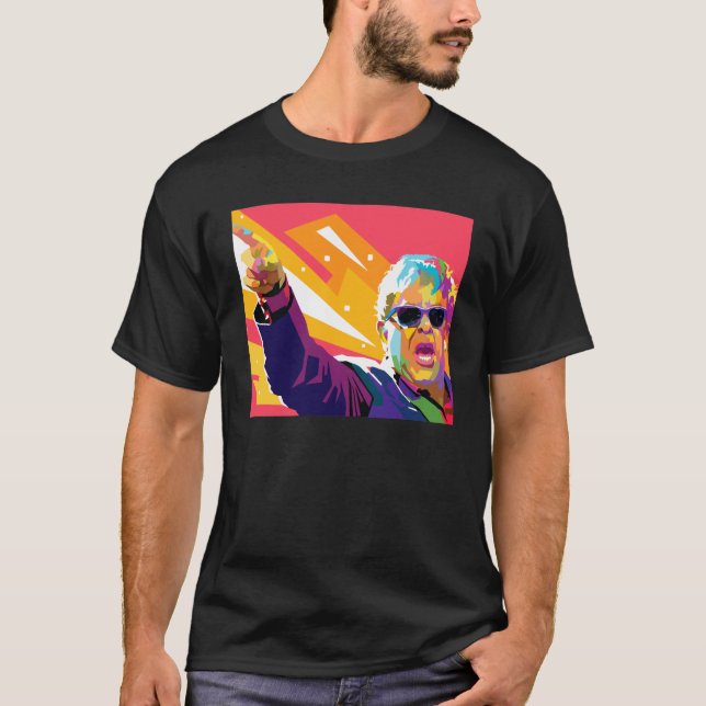 T-SHIRT JOHN ELTON PARKIR (Devant)