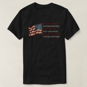 T-shirt John F. Kennedy Citation