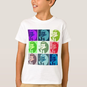 T-shirt John F Kennedy Pop Art