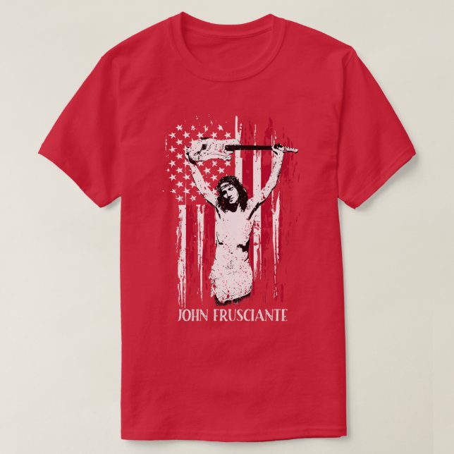T-shirt John Frusciante (Design devant)