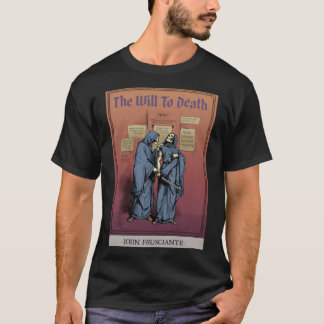 T-shirt John Frusciante - La volonté de mourir