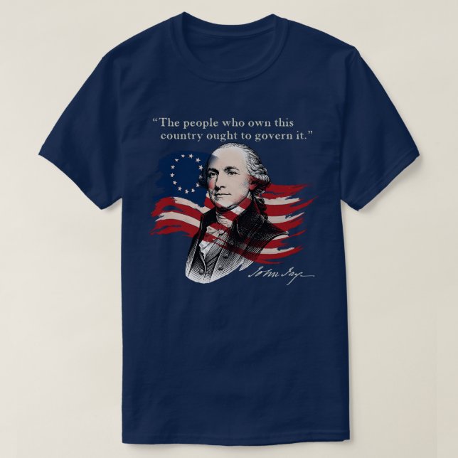 T-shirt John Jay (Design devant)