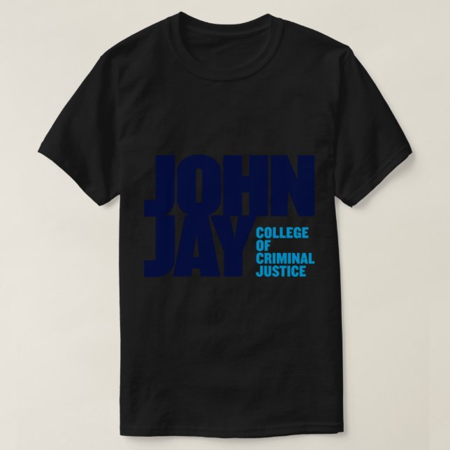 T-shirt John Jay Justice pénale (Design devant)