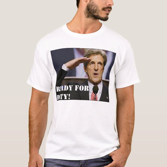 T-shirt John Kerry pour le président (Devant)