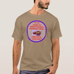 T-SHIRT JOHN KERRY PURPLE OWIE