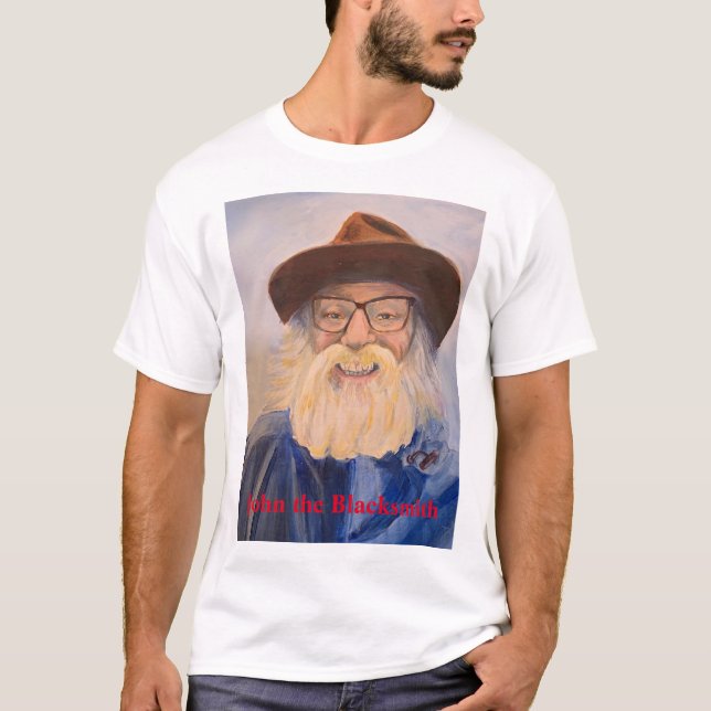 T-shirt John le forgeron (Devant)