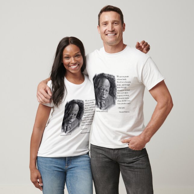 T-shirt John Lewis & Citation beau portrait (Unisexe)
