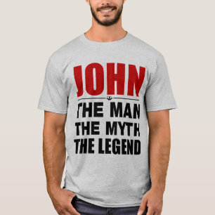 T-shirt John l'homme le mythe la légende