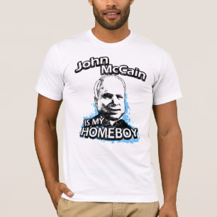 T-shirt John McCain est mon homeboy