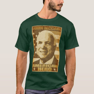 T-shirt John McCain Héros américain
