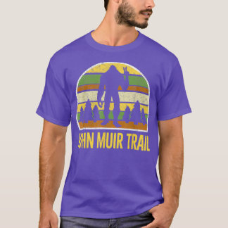 T-shirt John Muir Trail Randonnée Bigfoot Sasquatch Cadeau