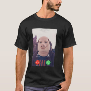 T-shirt John Pork Appelle La Chemise