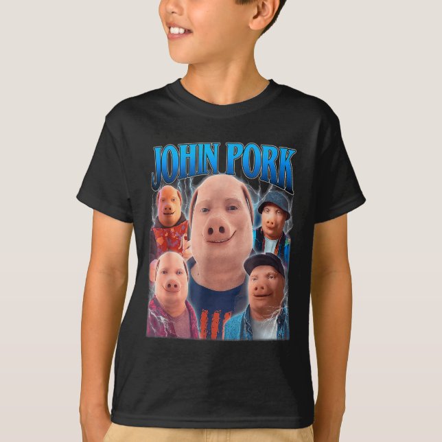 T-shirt John Rk Meme Humor Men Women  (Devant)