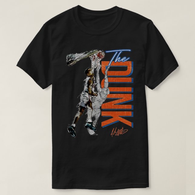 T-shirt John Starks New York The Dunk (Design devant)