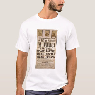 T-shirt John Wilkes Booth a voulu l'affiche
