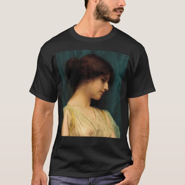 T-shirt John William Godward Étude D'Une Fille (Devant)
