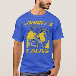 T-shirt Johnny 5 est Alife Robots 80s Movie Gift Idées de