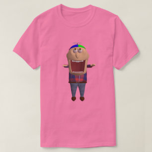 T-shirt Johnny chemise ouverte