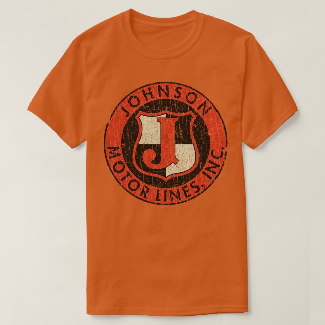 T-shirt Johnson Motor Lines Classic 1945 (Design devant)