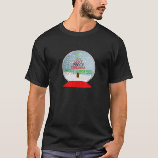 T-shirt Joie, Amour Peace Kindness Tree, Arbre de Noël, Sn
