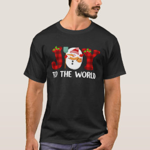 T-shirt Joie au monde Nativité Jésus Mange de Noël en