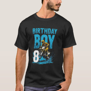 T-shirt Joie de Motocross pour les 8 ans