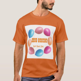 T-shirt Joie de petit Baby shower mignonne texte et image 